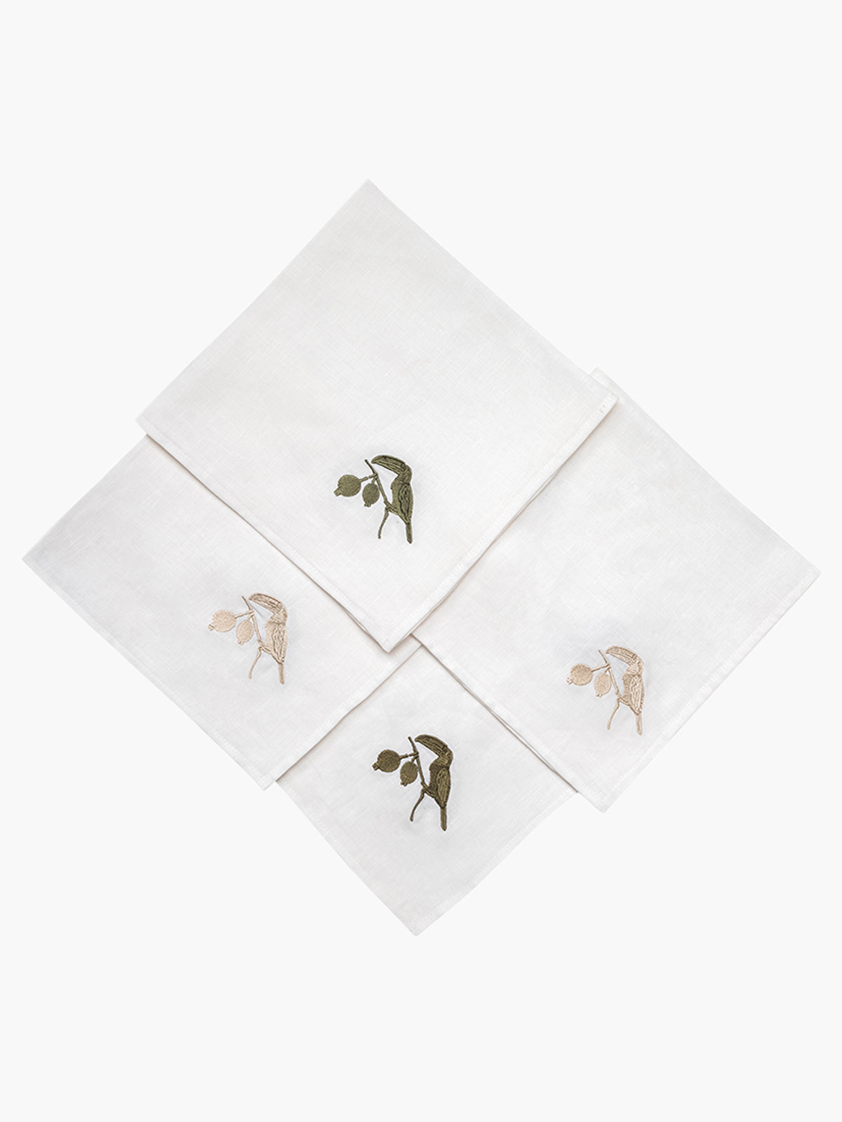 Linen Napkins Set of 4 | Ivory