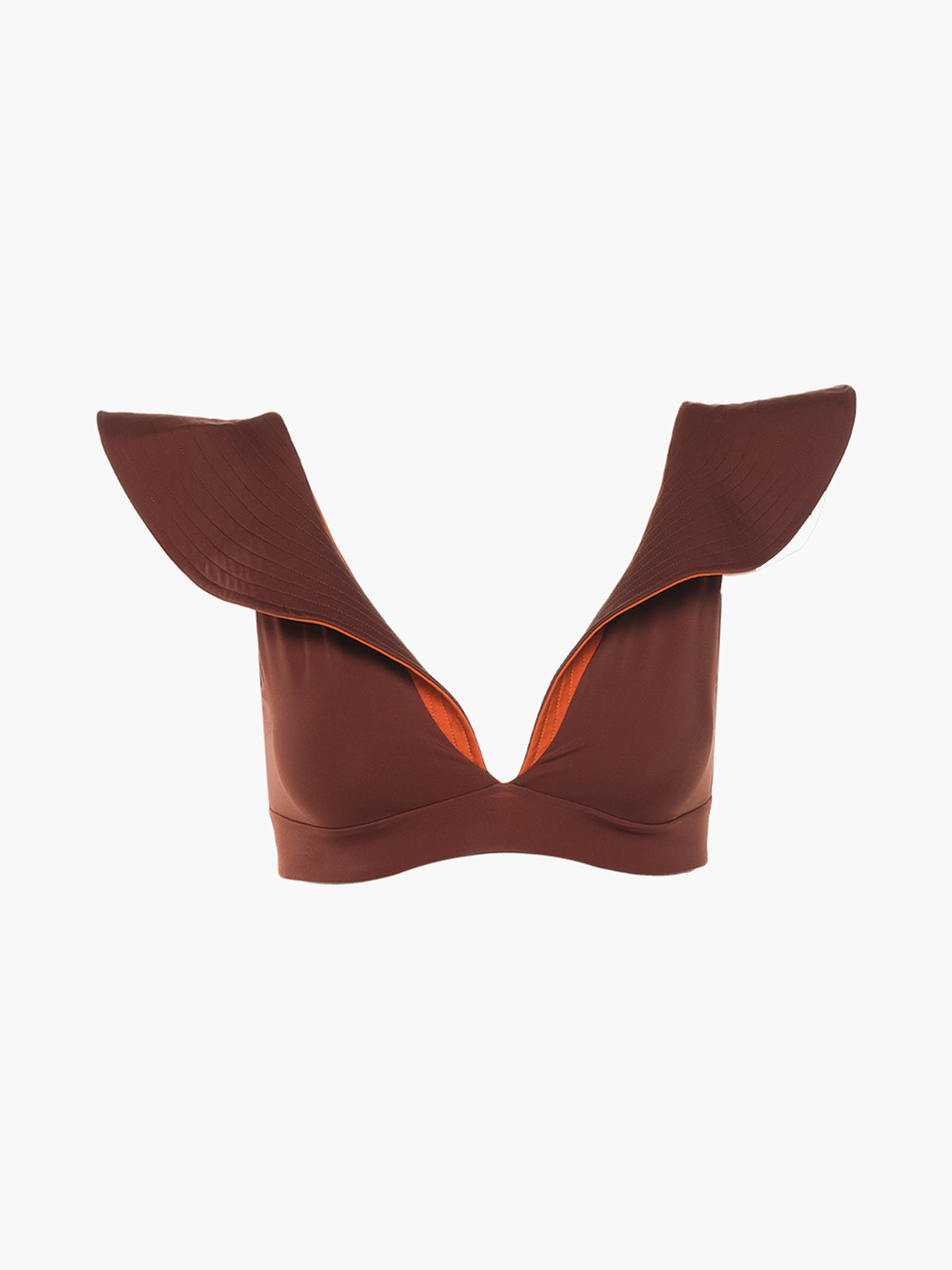 Ave de Paraiso Top | Brown/Orange Ave de Paraiso Top | Brown/Orange