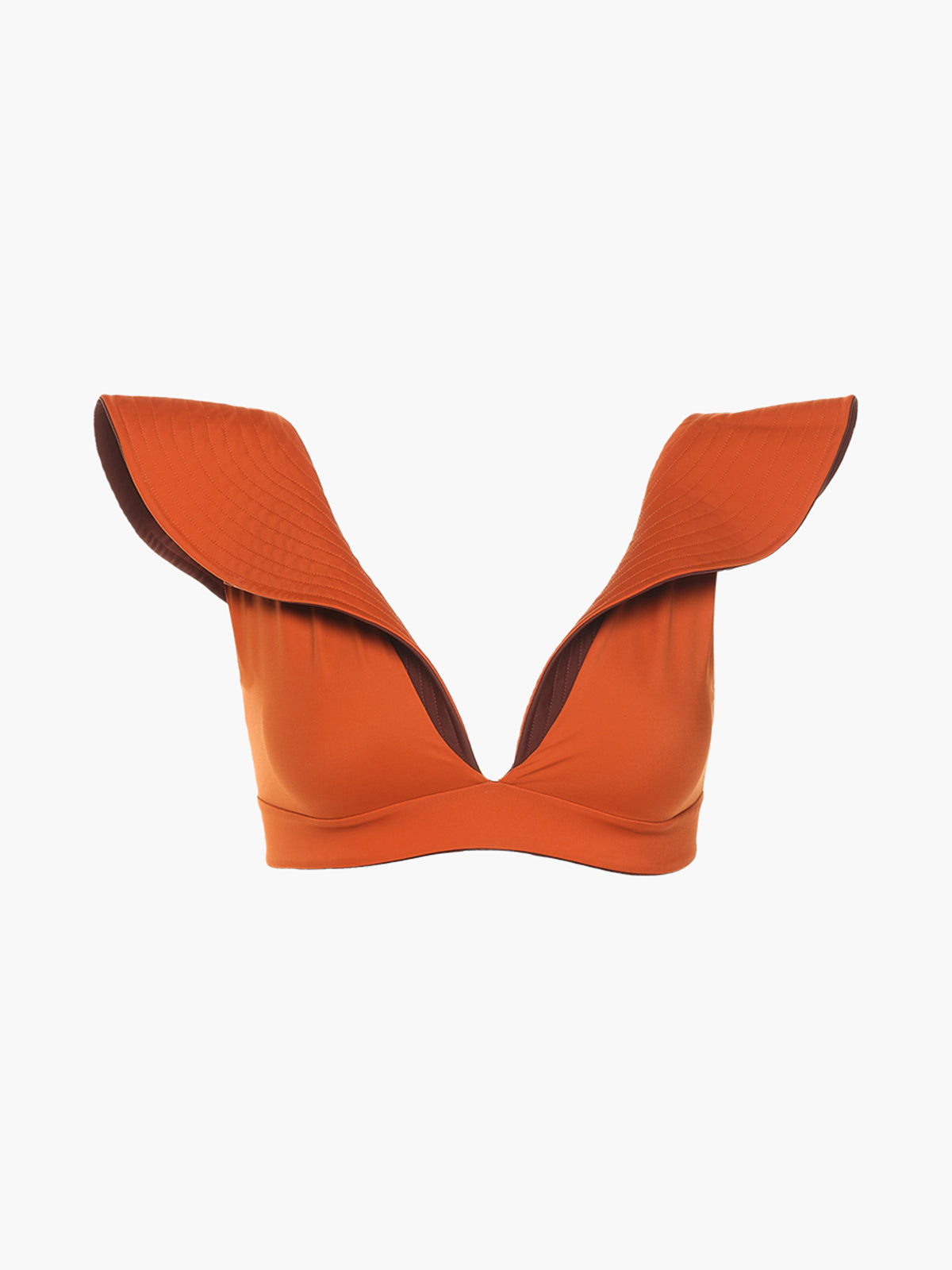 Ave de Paraiso Top | Brown/Orange Ave de Paraiso Top | Brown/Orange