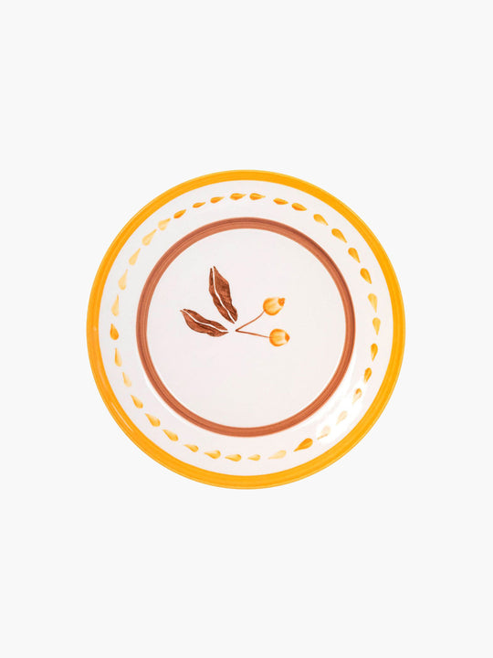 Hand Painted Salad Plate | Chontaduro