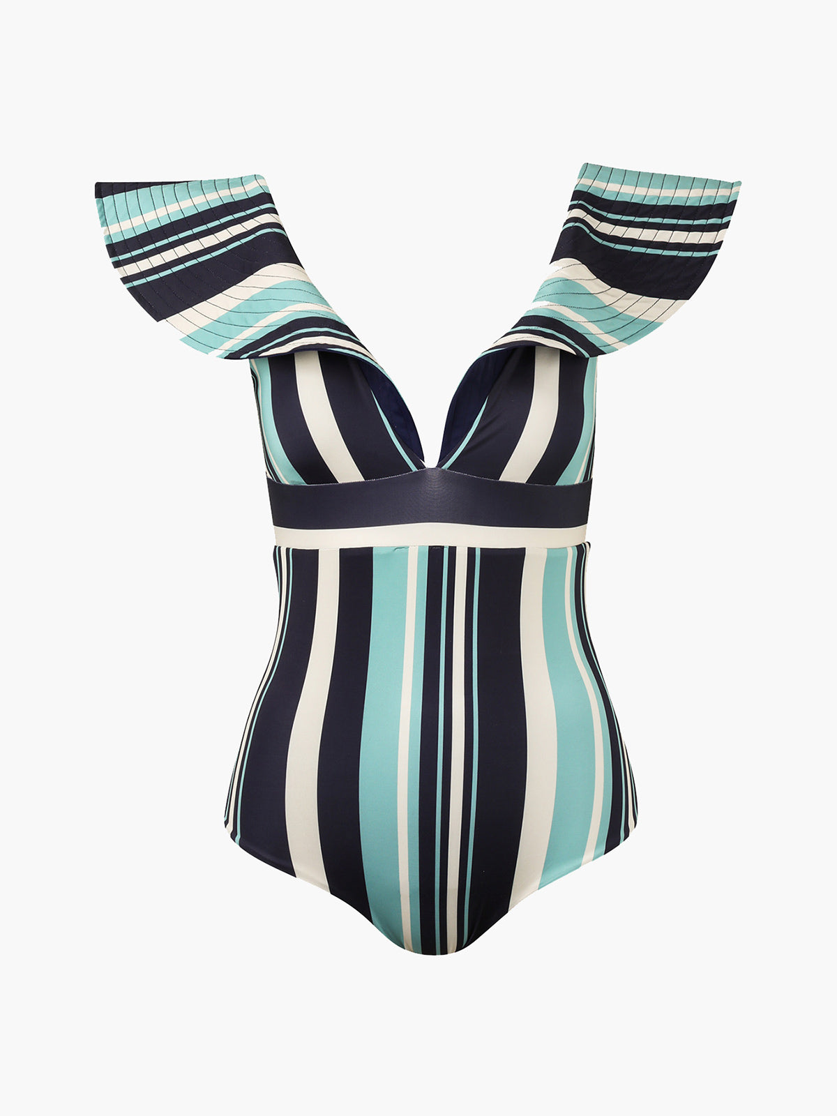 Grace One Piece | Dark Blue/Blue Stripes Grace One Piece | Dark Blue/Blue Stripes - Fashionkind