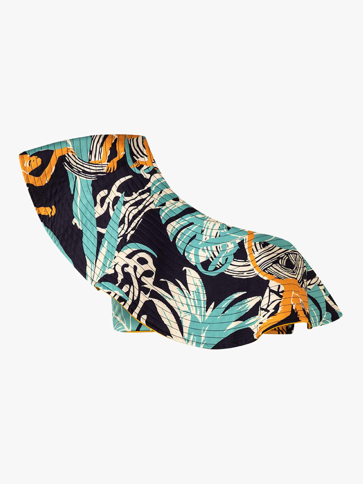 Sunset Waves Top | Mustard/Blue Monkeys Sunset Waves Top | Mustard/Blue Monkeys - Fashionkind