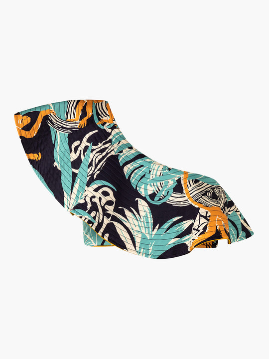 Sunset Waves Top | Mustard/Blue Monkeys