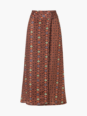 Agave Linen Skirt | Terracota Mosaic Agave Linen Skirt | Terracota Mosaic