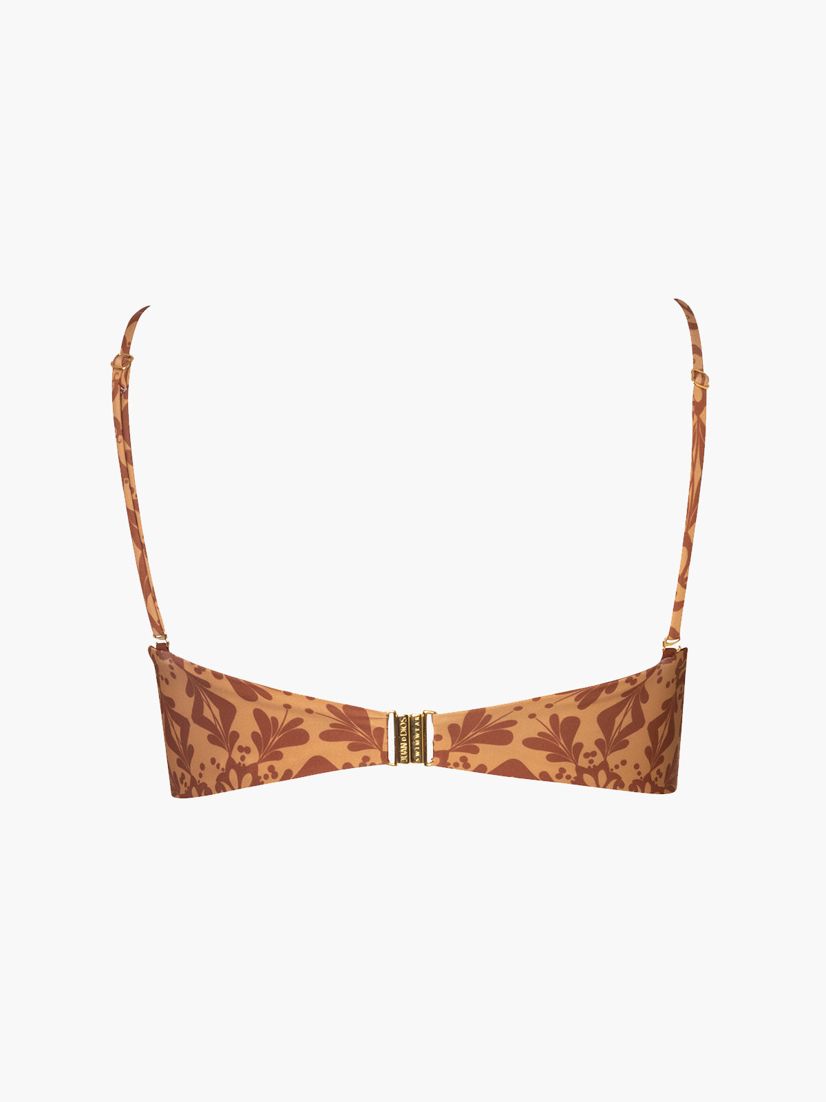 Albatross Top | Mustard Arabesque/Brown Albatross Top | Mustard Arabesque/Brown