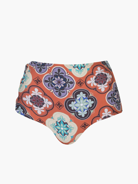 Tejada Vintage Bottom | Terracota Mosaic/Light Yellow