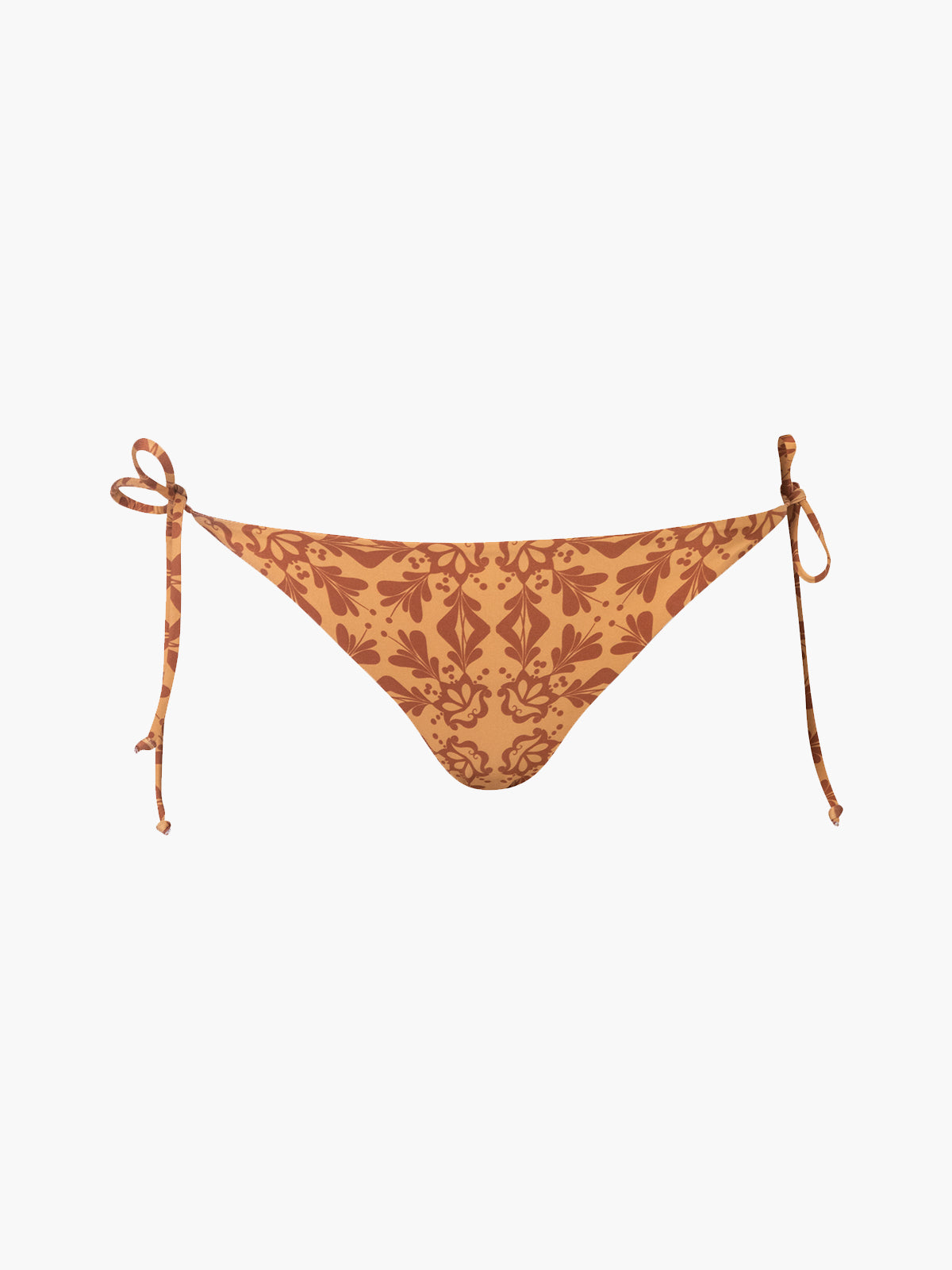 Brazil Bottom | Mustard Arabesque/Brown Brazil Bottom | Mustard Arabesque/Brown