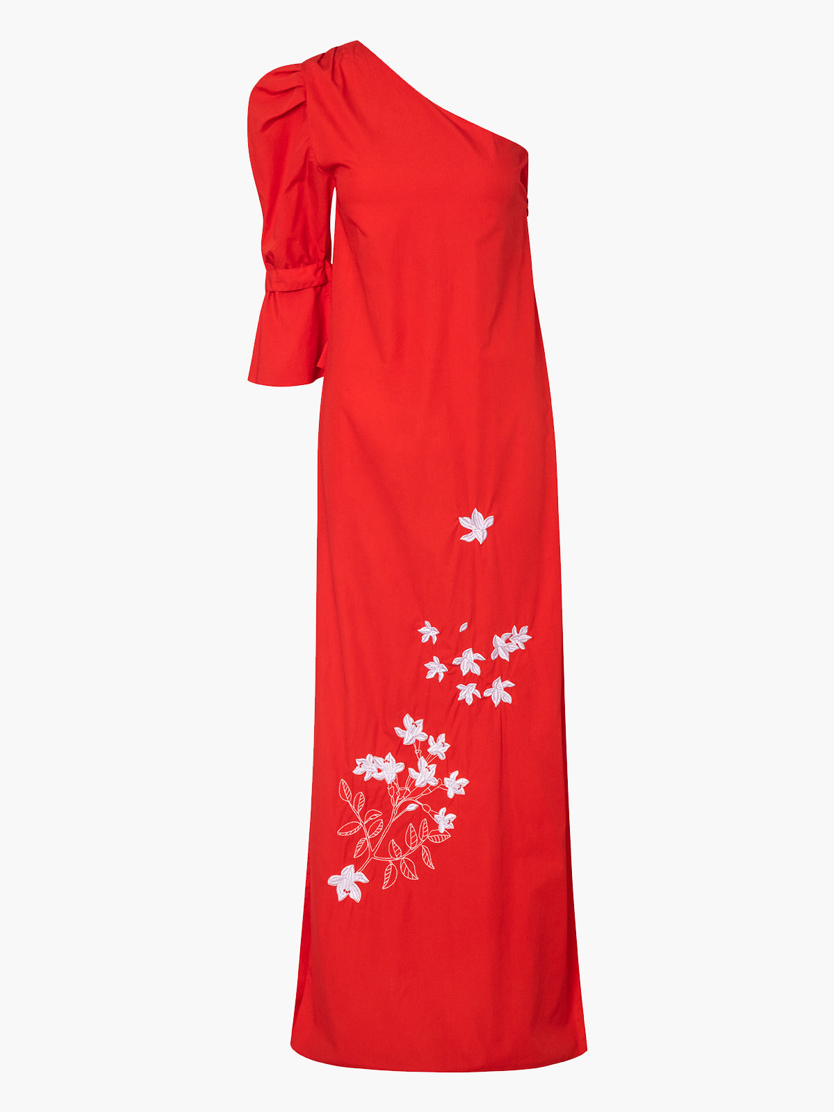 Buenaventura Cotton Maxi Dress | Red Buenaventura Cotton Maxi Dress | Red