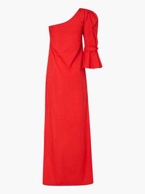 Buenaventura Cotton Maxi Dress | Red Buenaventura Cotton Maxi Dress | Red