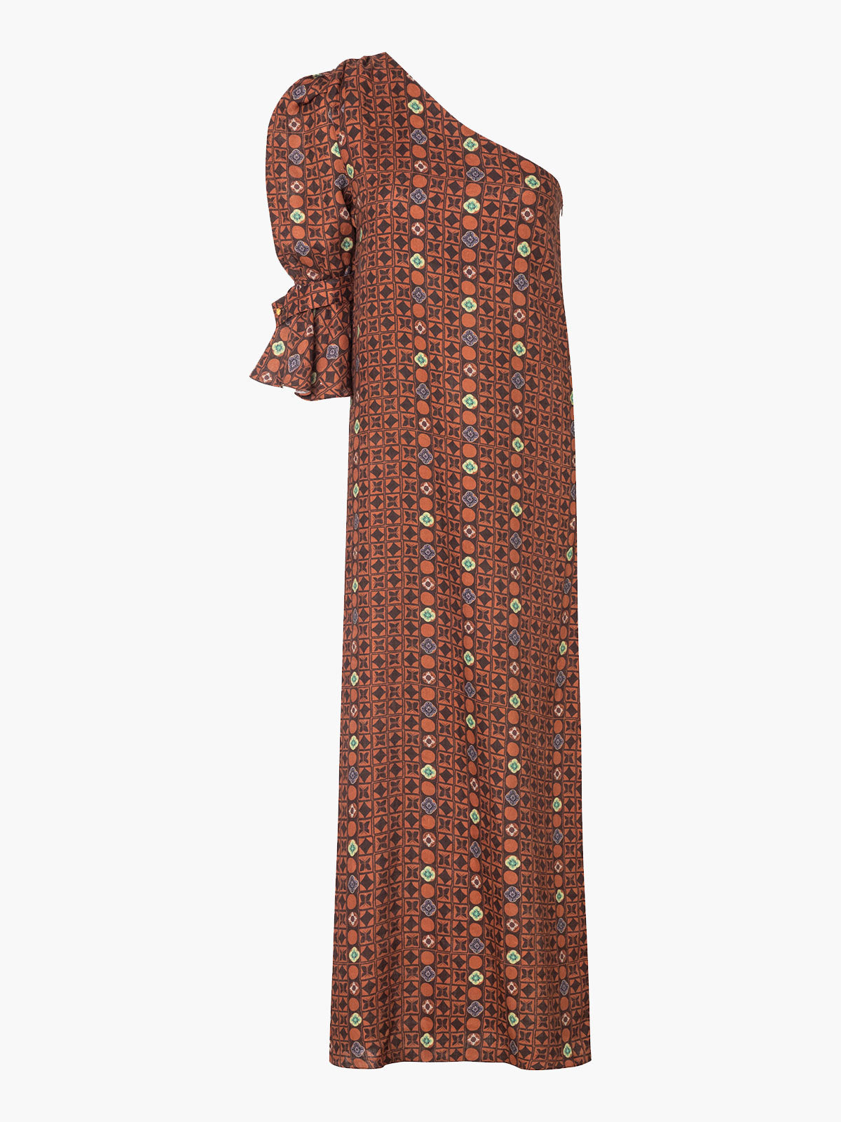 Buenaventura Linen Maxi Dress | Terracota Mosaic Buenaventura Linen Maxi Dress | Terracota Mosaic