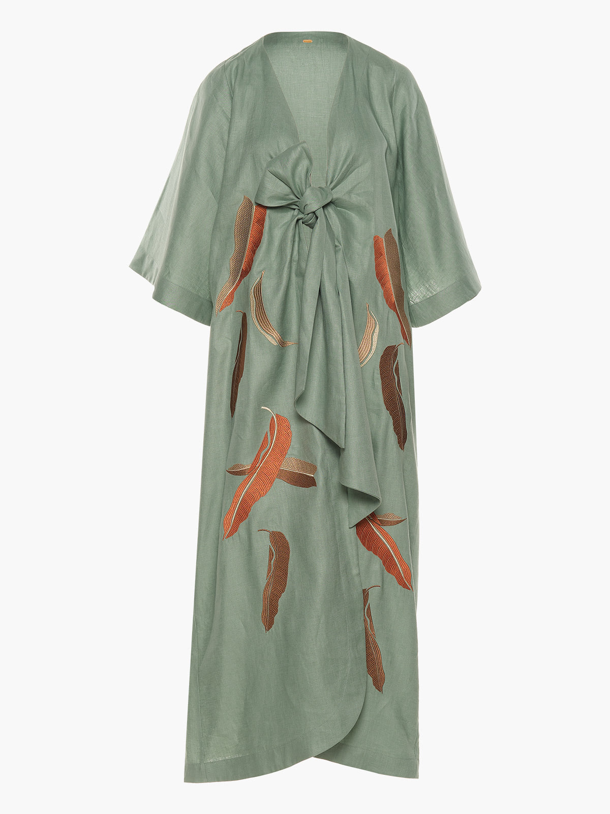 Frida Linen Kaftan | Mint Frida Linen Kaftan | Mint