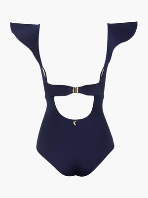 Grace One Piece | Dark Blue/Blue Stripes Grace One Piece | Dark Blue/Blue Stripes - Fashionkind