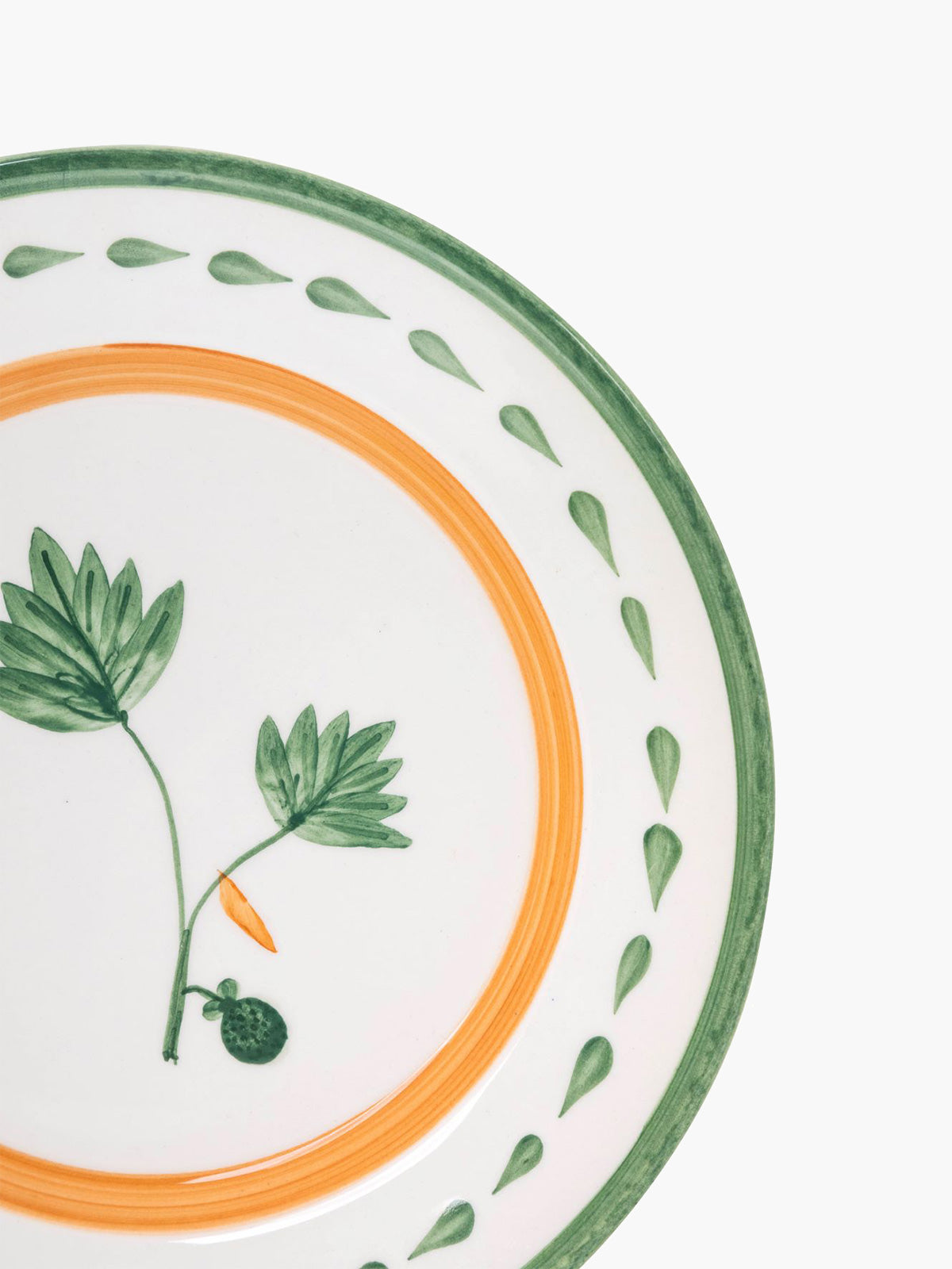 Hand Painted Salad Plate | Hoja de Pan Hand Painted Salad Plate | Hoja de Pan