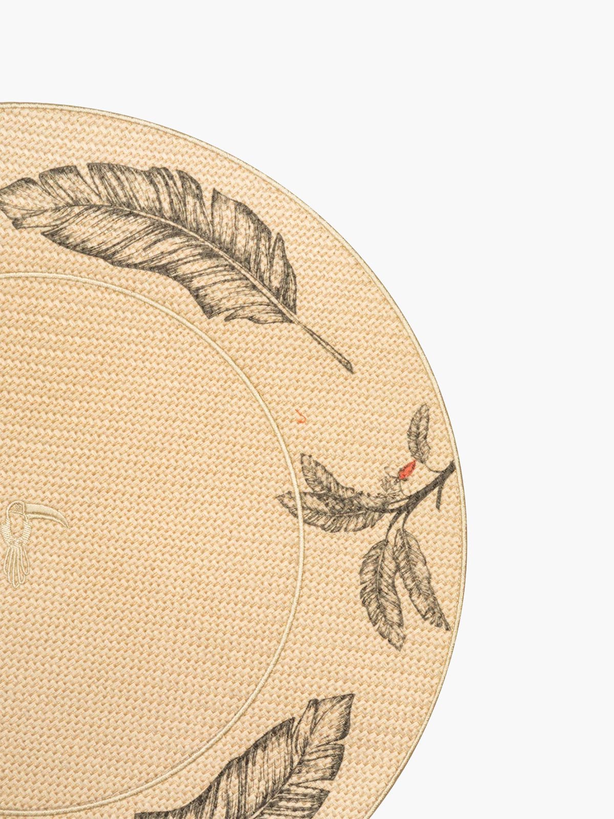 Embroidered Placemats | Hoja de Platano Embroidered Placemats | Hoja de Platano