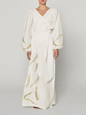 Leticia Linen Dress | Ivory Leticia Linen Dress | Ivory
