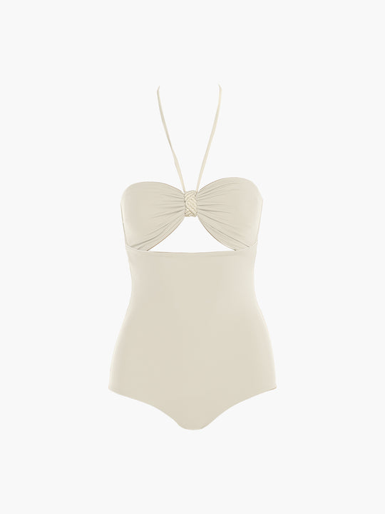 Lili One Piece | Ivory/Taupe