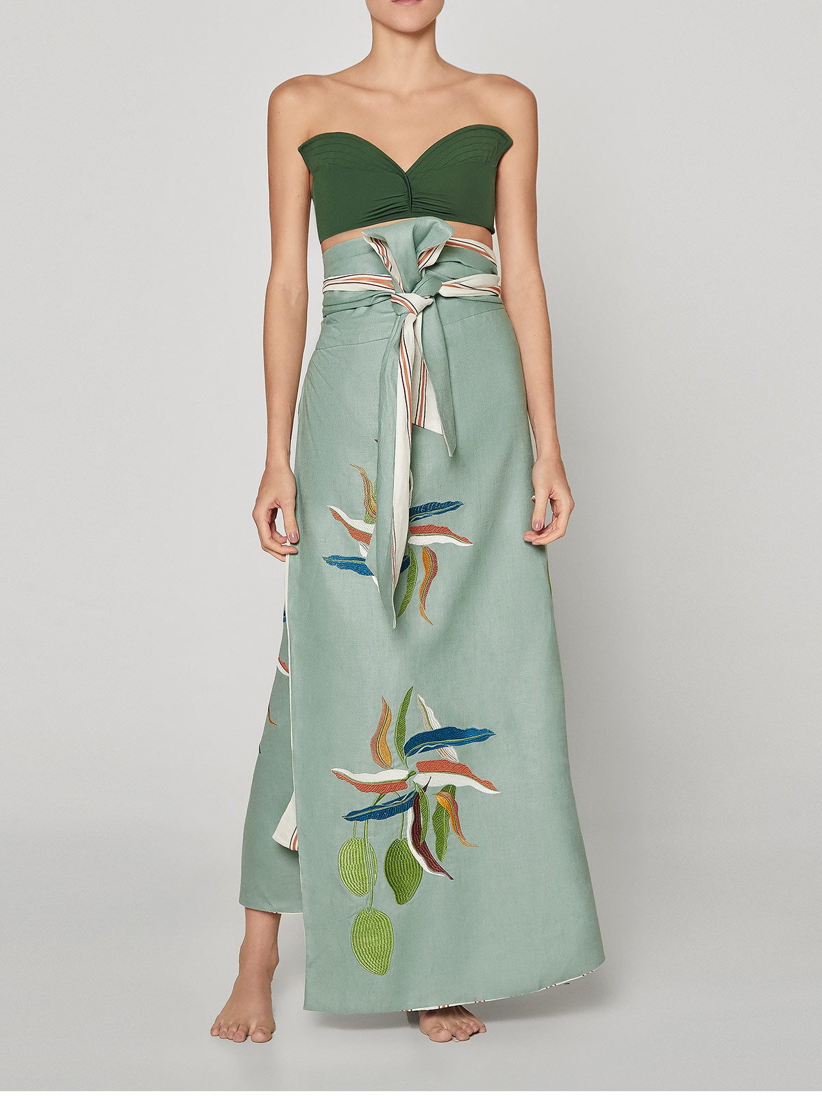 Loulou Linen Skirt Loulou Linen Skirt