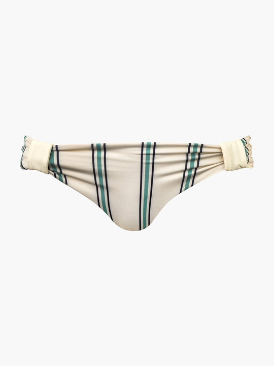 Maria Bottom | Aqua Stripes/Ivory