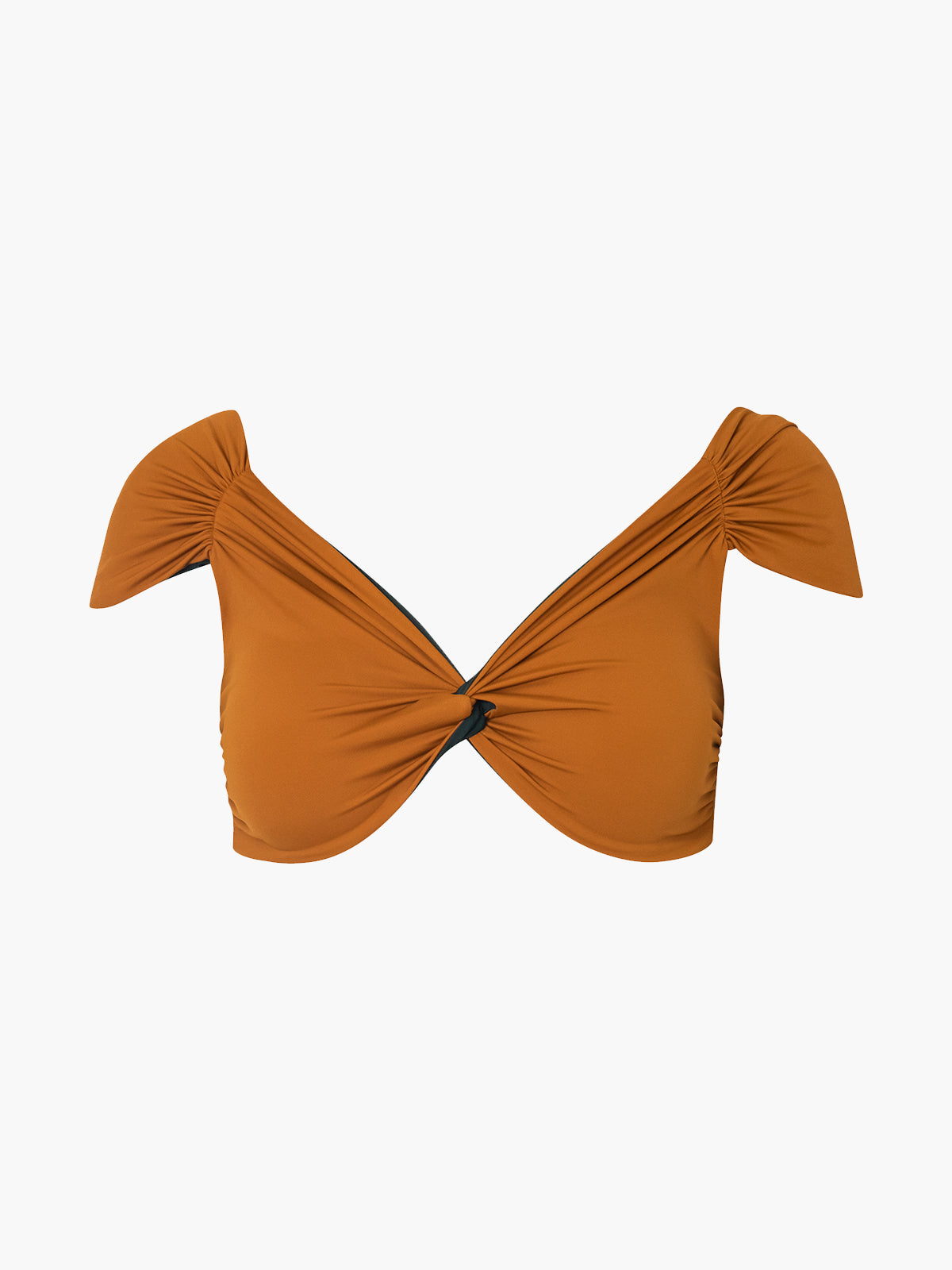 Niche Top | Dark Green/Mustard Niche Top | Dark Green/Mustard