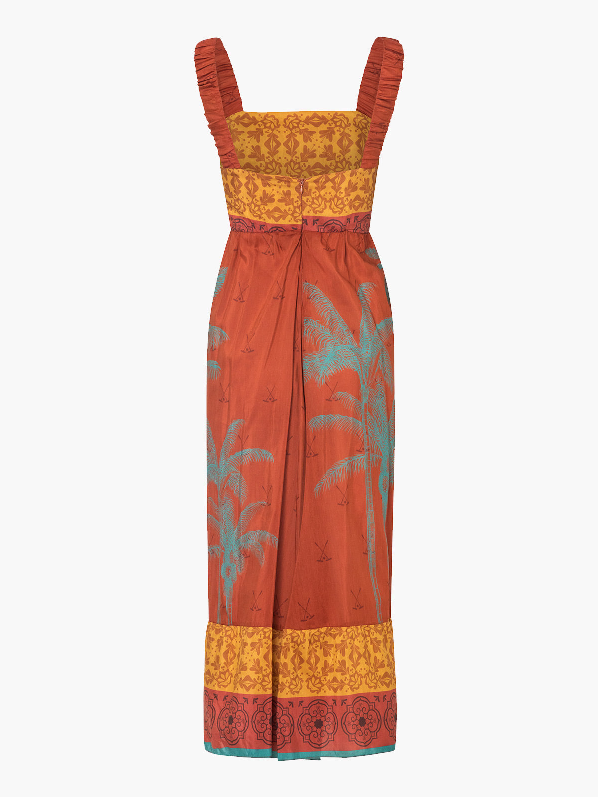 Sol de Occidente Cotton-Silk Midi Dress | Terracota Palms Sol de Occidente Cotton-Silk Midi Dress | Terracota Palms