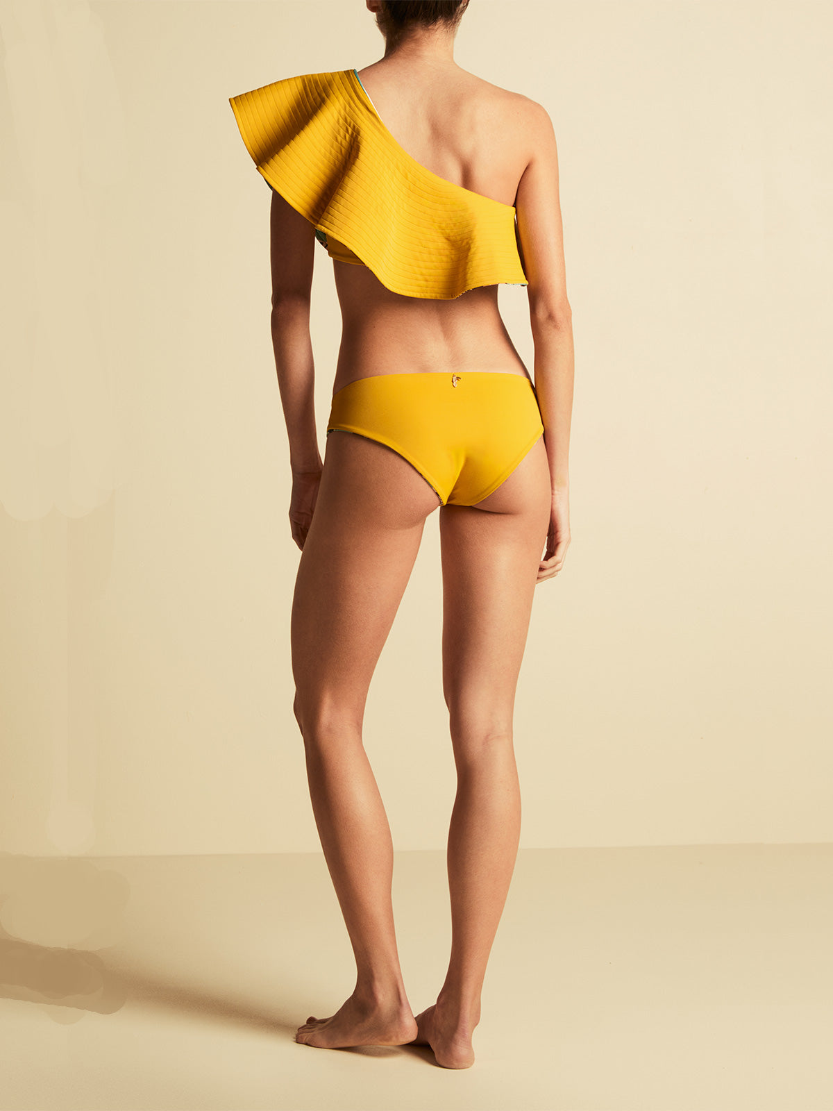 Sunset Waves Top | Mustard/Blue Monkeys Sunset Waves Top | Mustard/Blue Monkeys - Fashionkind