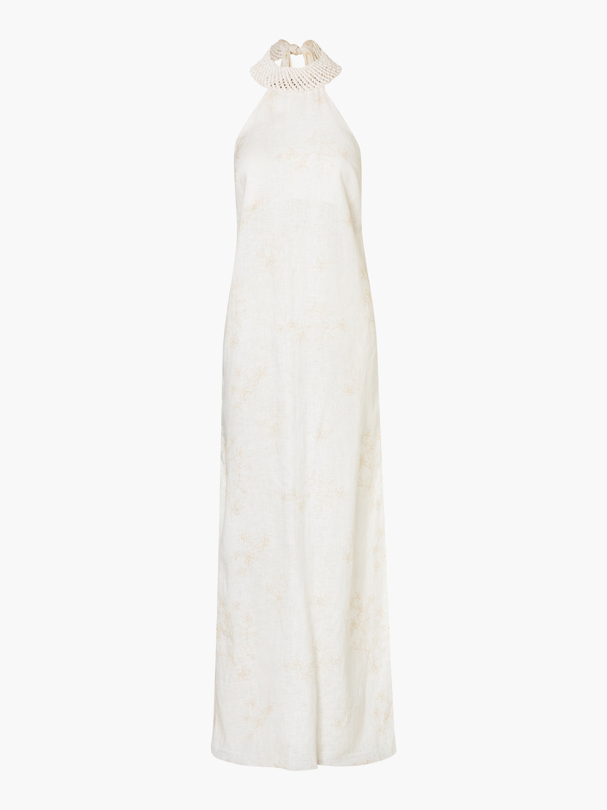 Torre del Cielo Linen Maxi Dress | Ivory Torre del Cielo Linen Maxi Dress | Ivory