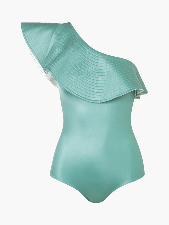 Tucan One Piece | Shiny Mint/Shiny Ivory