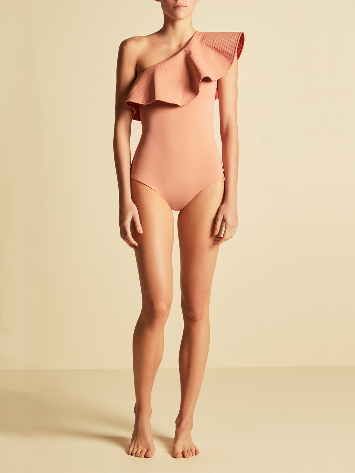 Tucan One Piece | Tan/Terracotta Tucan One Piece | Tan/Terracotta - Fashionkind