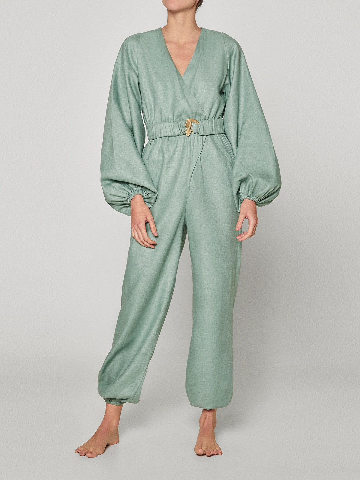 Tumbao Linen Jumpsuit Tumbao Linen Jumpsuit