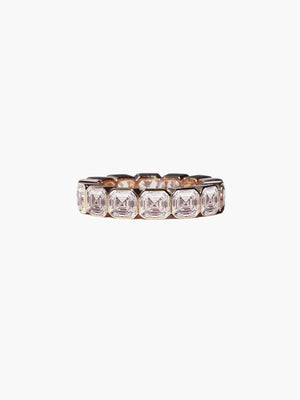 Asscher Cosma Eternity Band Asscher Cosma Eternity Band