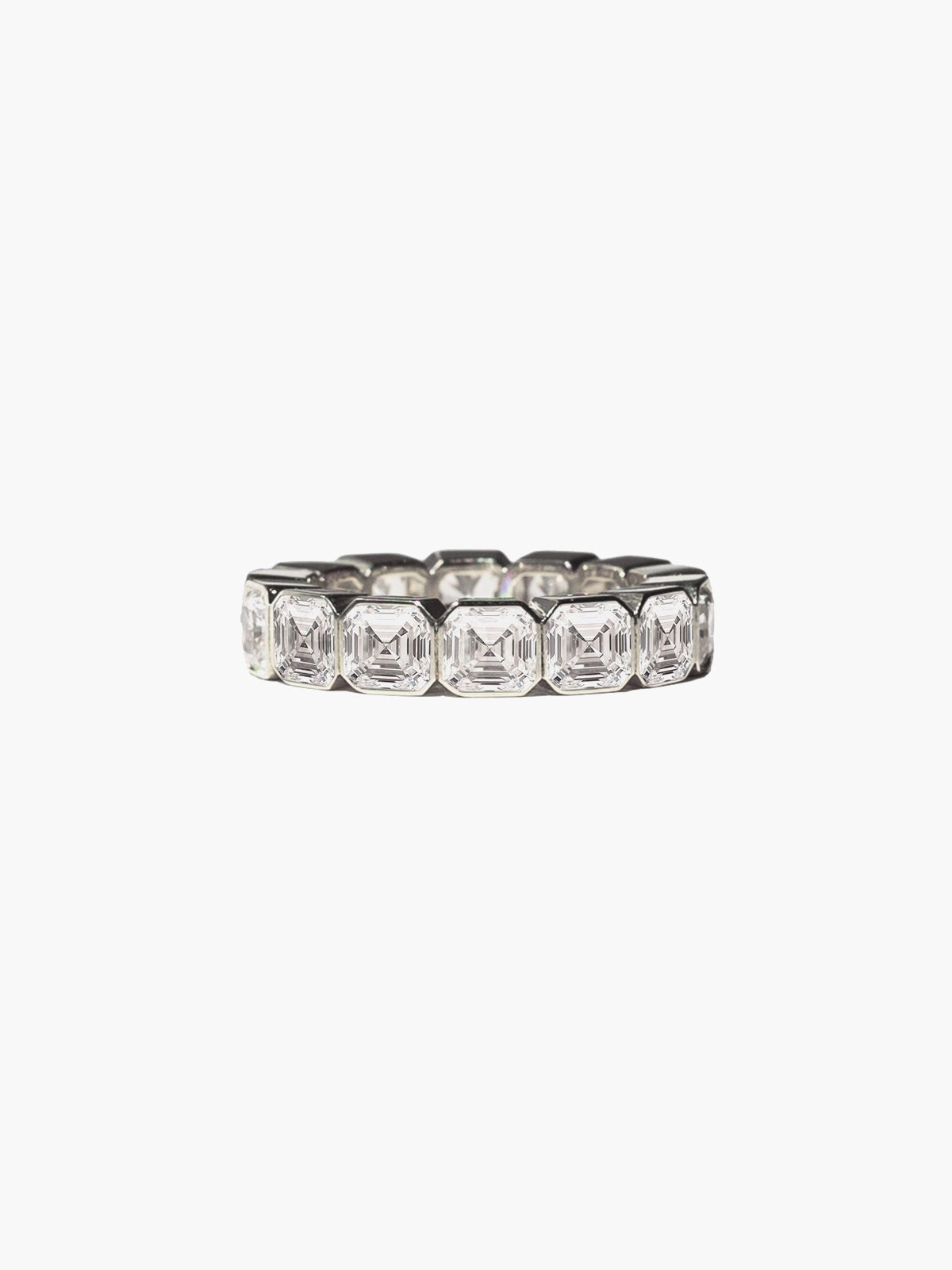 Asscher Cosma Eternity Band Asscher Cosma Eternity Band