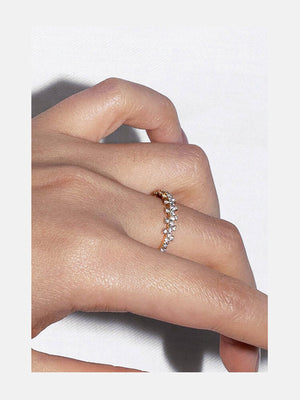 Diamond Zipper Ring Diamond Zipper Ring