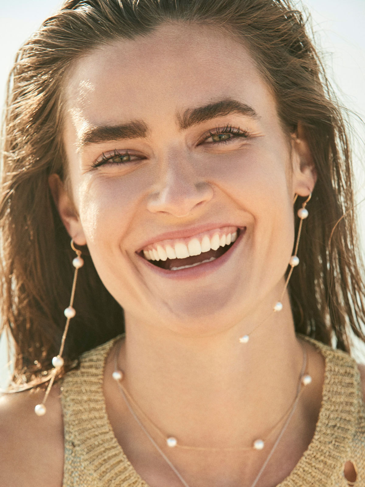 Akoya Pearl Station Necklace Akoya Pearl Station Necklace