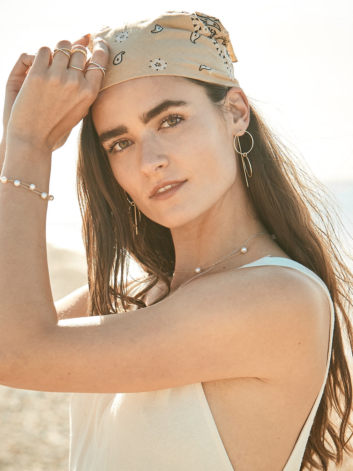 Akoya Pearl Station Necklace Akoya Pearl Station Necklace