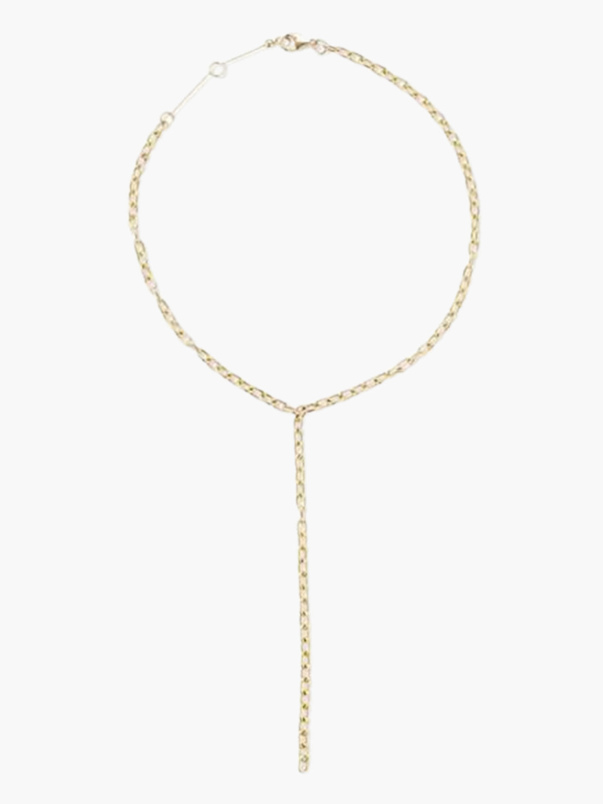 Elongated Chain Link Lariat