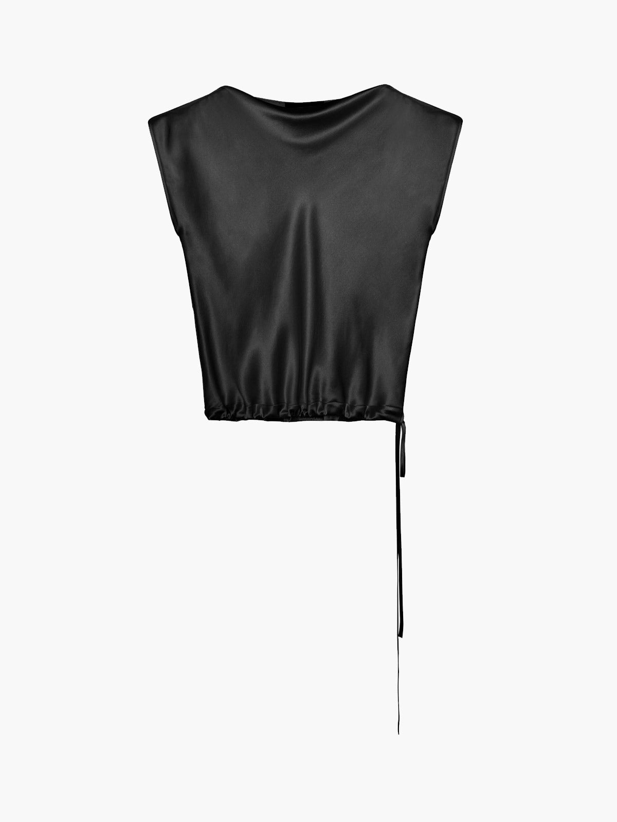 Salacia Cap Sleeve Blouse | Black