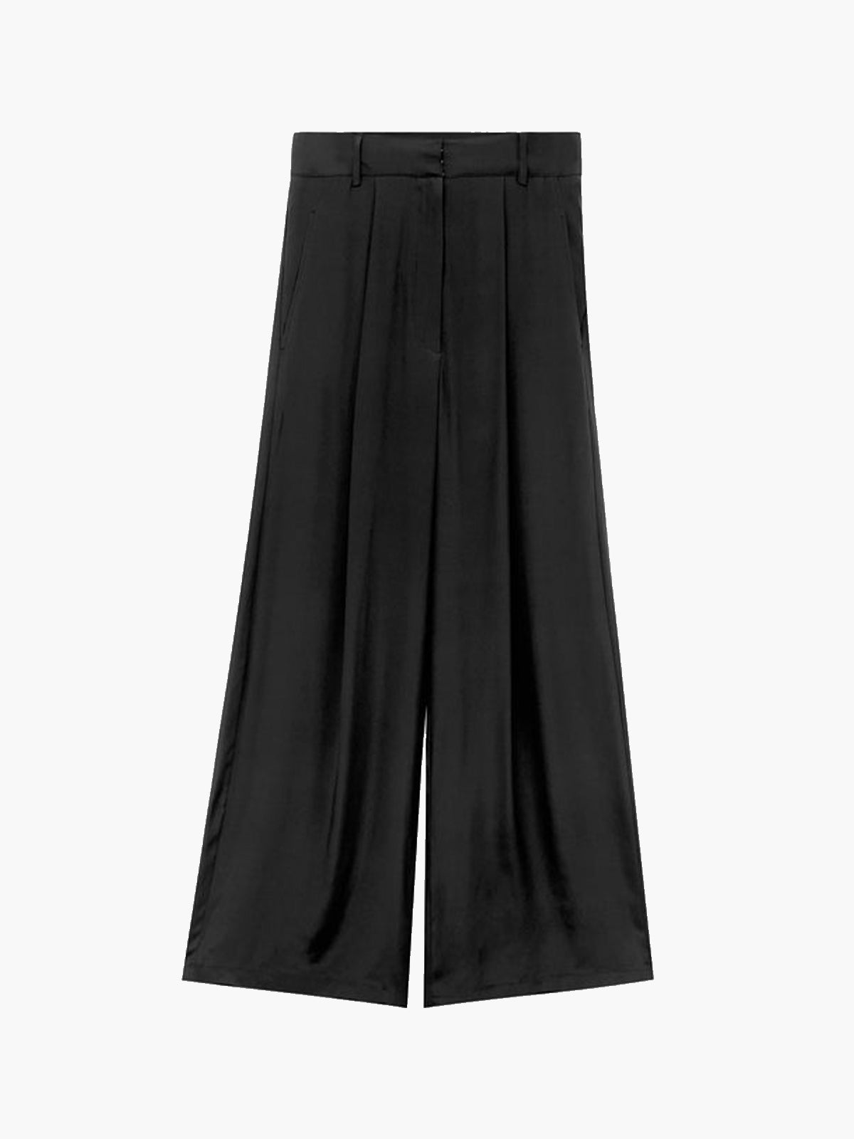 THE SILK CLASSIC PANT - BLACK – All Things Golden