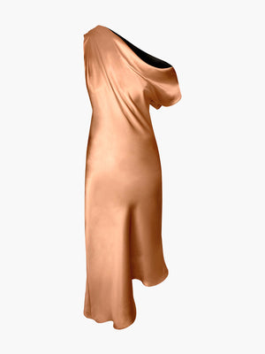 Venus Drop Shoulder Dress | Terracotta Venus Drop Shoulder Dress | Terracotta