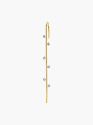 Amoret Diamond Ear Pin | 18K Gold Amoret Diamond Ear Pin | 18K Gold - Fashionkind