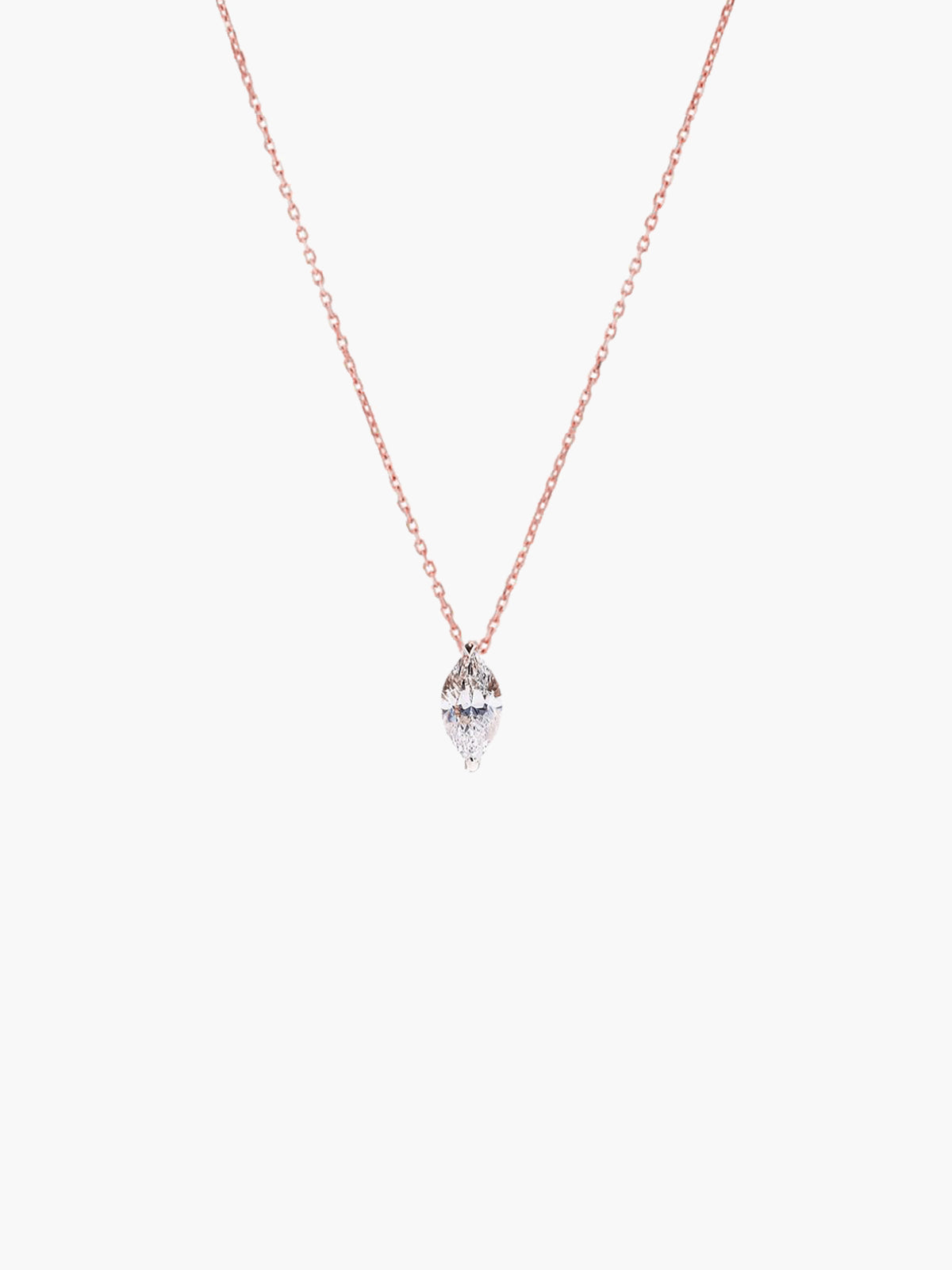 Éternal Marquise Diamond Necklace Éternal Marquise Diamond Necklace - Fashionkind