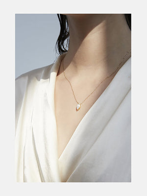 Éternal Marquise Diamond Necklace Éternal Marquise Diamond Necklace - Fashionkind