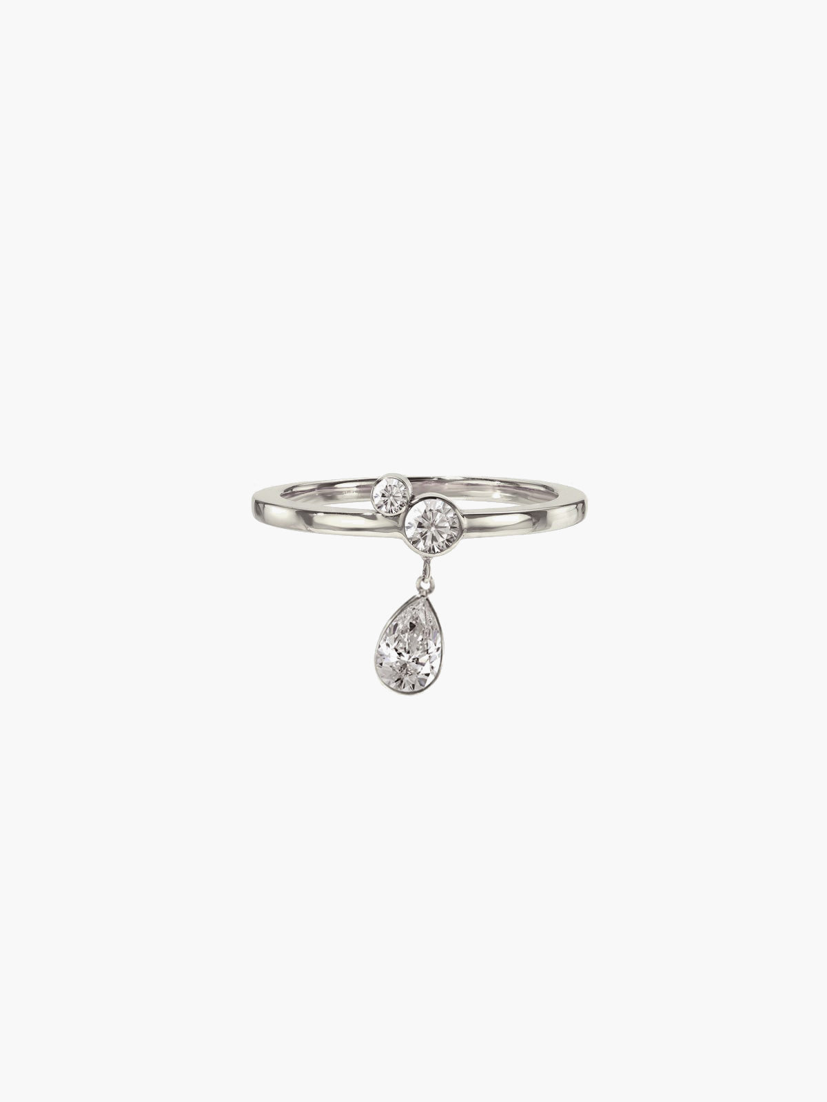 Pear Serif Ring Pear Serif Ring
