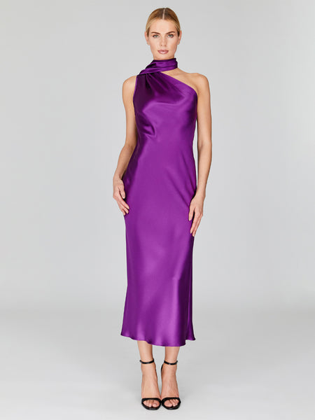 限定値下げ　INES - SILK WOOL FLARE DRESS INES - SILK WOOL FLARE DRESS – HARUNOBUMURATA