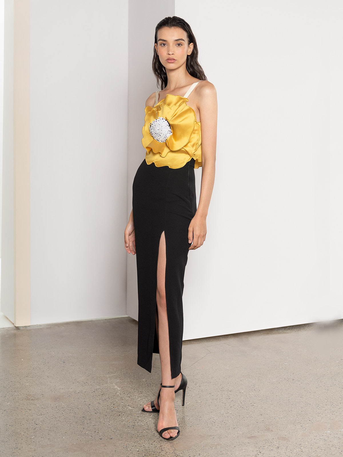 Poppy Top | Yellow Poppy Top | Yellow - Fashionkind