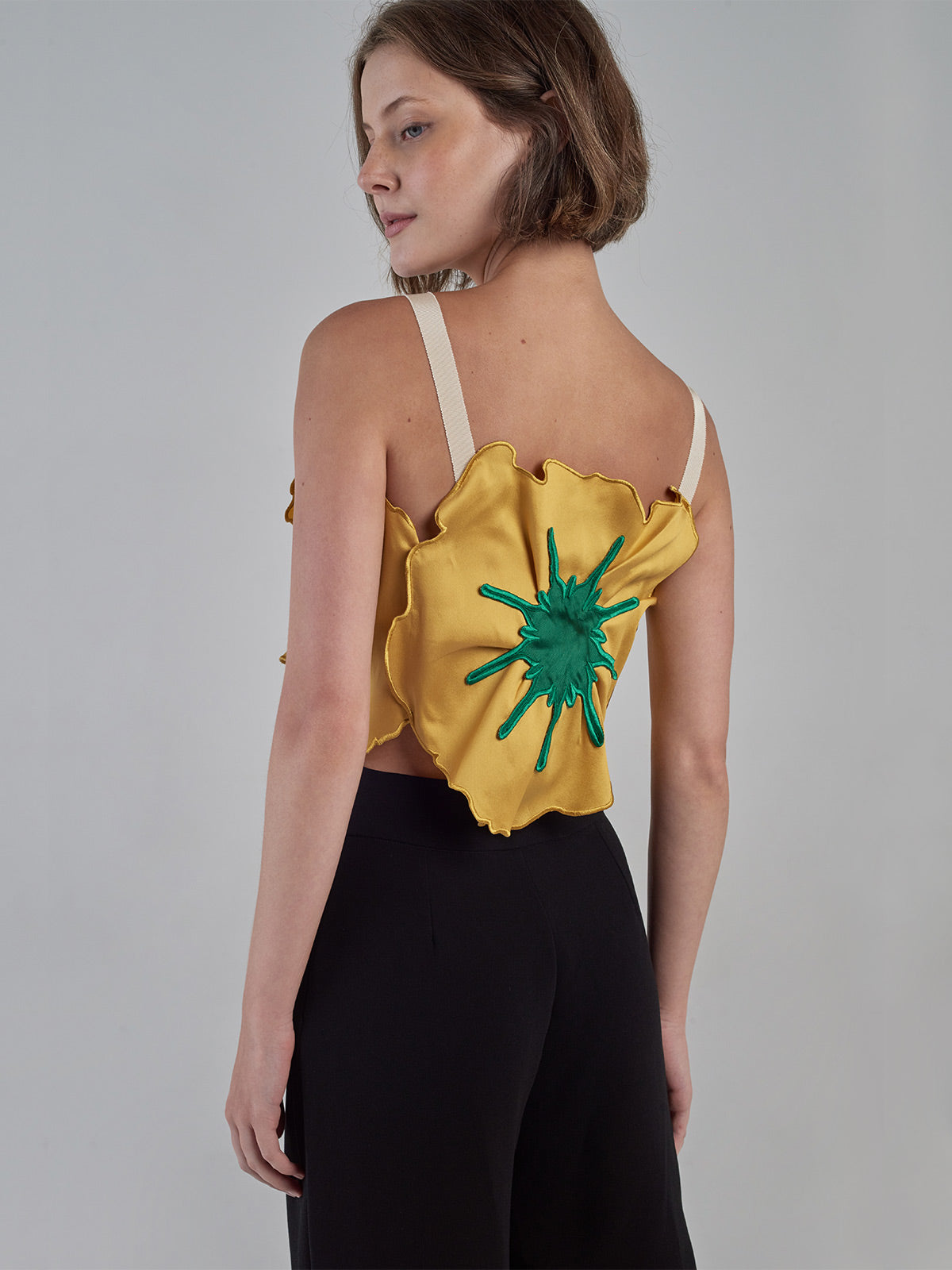 Poppy Top | Yellow Poppy Top | Yellow - Fashionkind