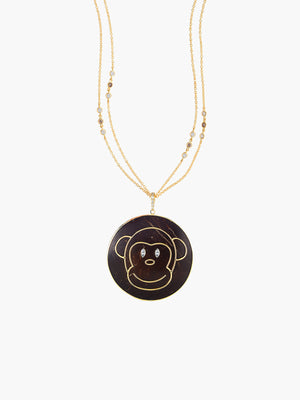 Coconut Monkey Pendant Coconut Monkey Pendant - Fashionkind