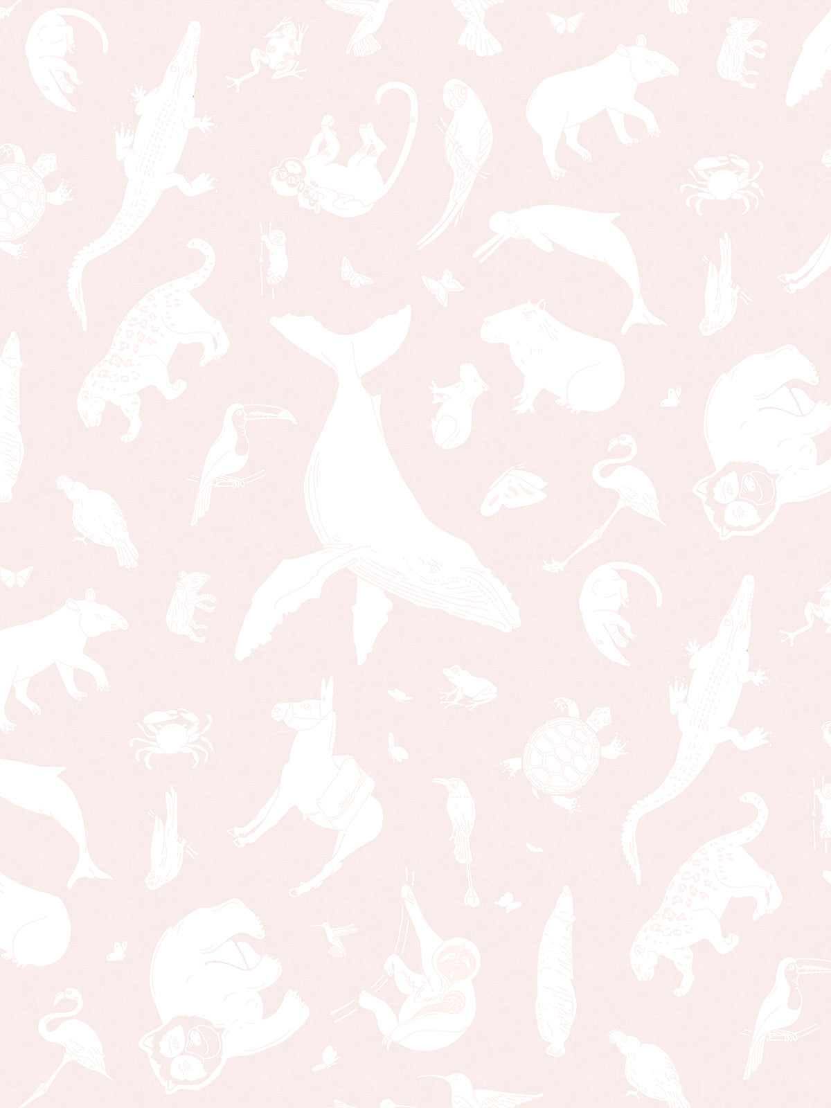 Constellation Safari Wallpaper | Pink Dream Constellation Safari Wallpaper | Pink Dream