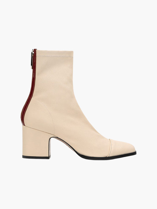 Aria Ankle Boots | White