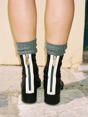 Strada Boots | Black Stretch Nappa Strada Boots | Black Stretch Nappa