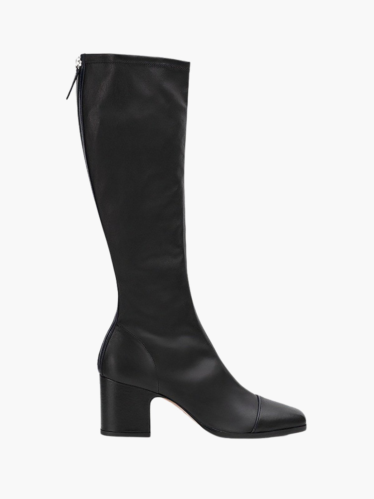 Twist Boots | Black Stretch Nappa Twist Boots | Black Stretch Nappa